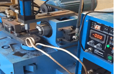 鐵管封口機(jī)加工視頻